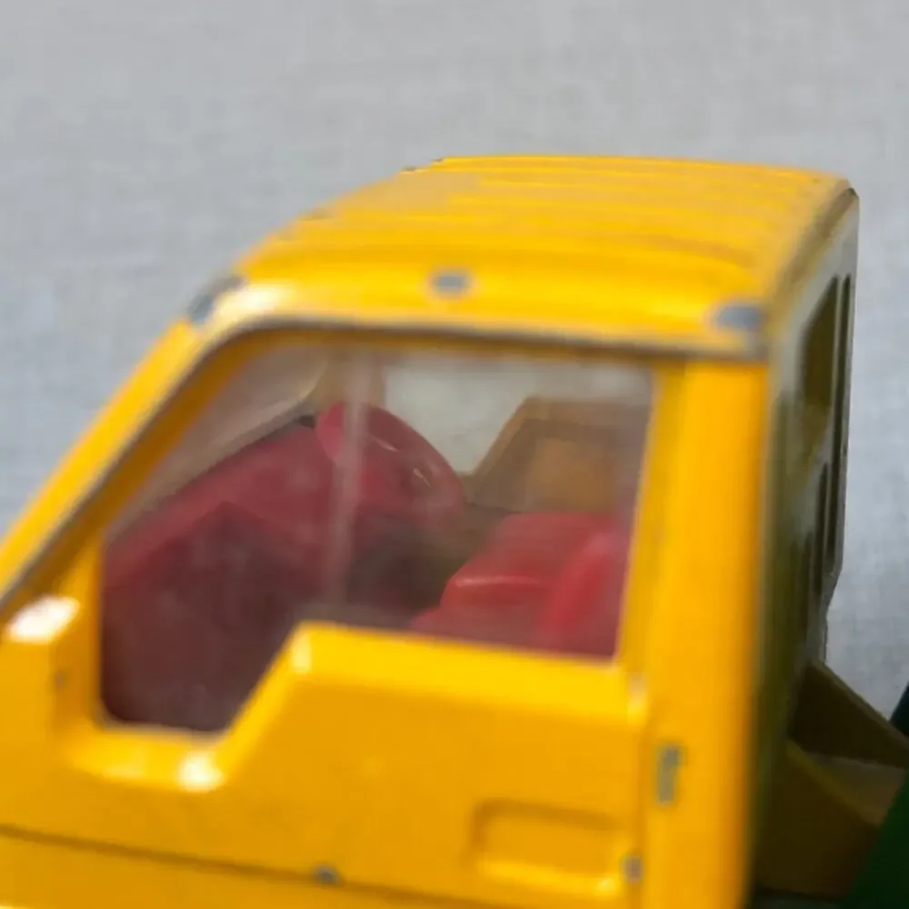 Vintage Majorette Toyota Clean Company Garbage Truck 1:55 Diecast France AS IS
